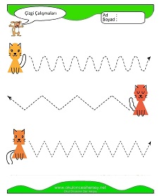 Çizgi Çalışma Sayfaları